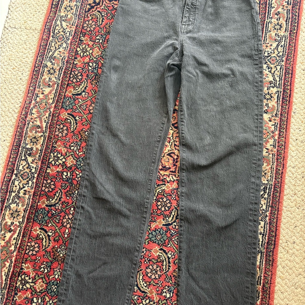 Madewell Black marbled Jeans